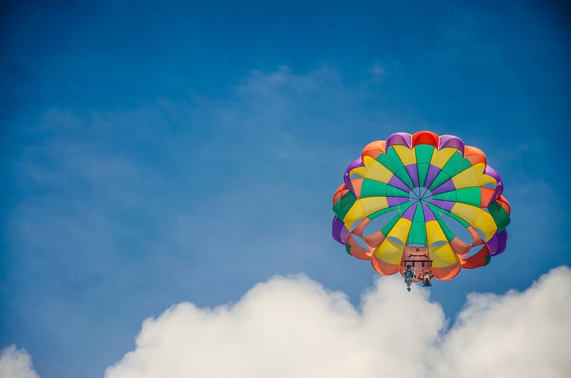 Skydiving Leap